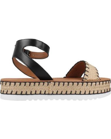 Sandálias de Mulher POPA SANDALIAS MUJER MODELO KALAMIS COLOR NEGRO