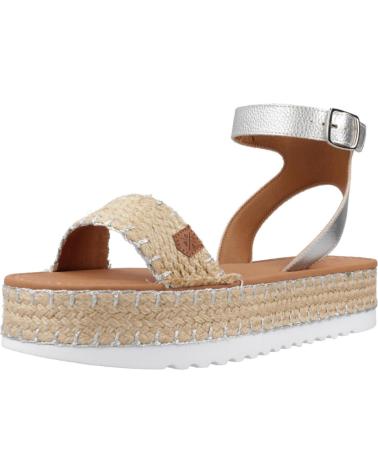 Sandálias de Mulher POPA SANDALIAS MUJER MODELO KALAMIS COLOR PLATA