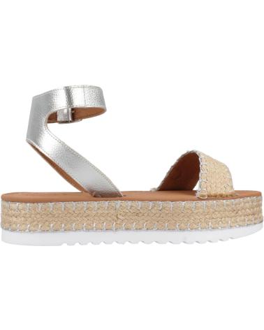 Sandálias de Mulher POPA SANDALIAS MUJER MODELO KALAMIS COLOR PLATA