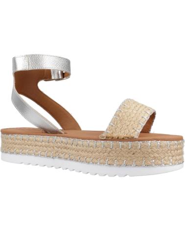 Sandálias de Mulher POPA SANDALIAS MUJER MODELO KALAMIS COLOR PLATA