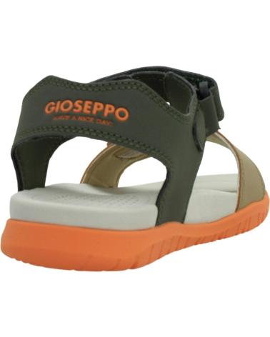 GIOSEPPO SANDALIAS NINO MODELO 74466G COLOR VERDE KAKI