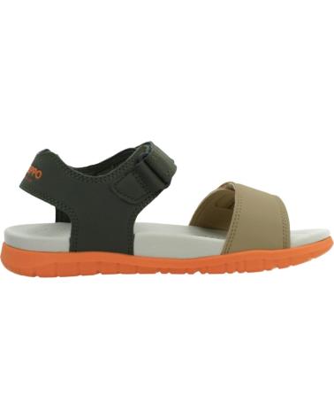 GIOSEPPO SANDALIAS NINO MODELO 74466G COLOR VERDE KAKI