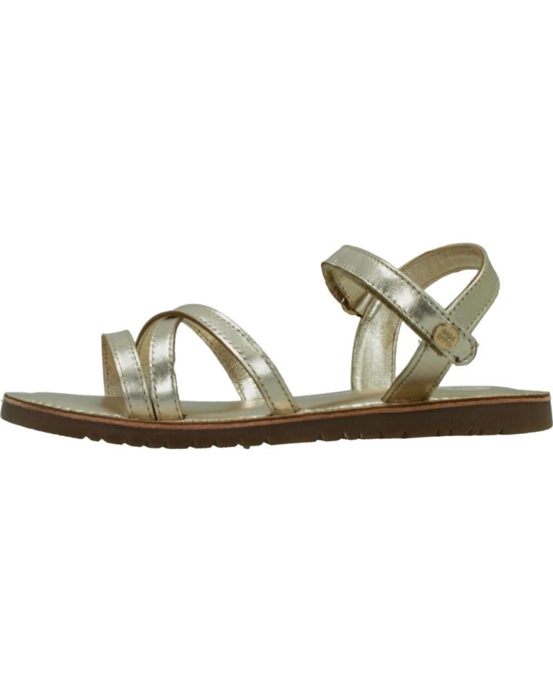 Sandalen für Damen und Mädchen GIOSEPPO SANDALIAS NINA MODELO TOLLAND COLOR ORO PLATINO