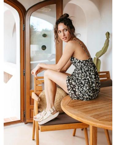 Sandalias de Mujer GENUINS FELINA NAPA VEGAN SAND ARENA