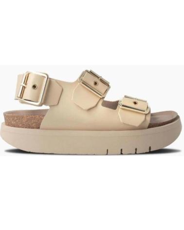 Sandalias de Mujer GENUINS FELINA NAPA VEGAN SAND ARENA