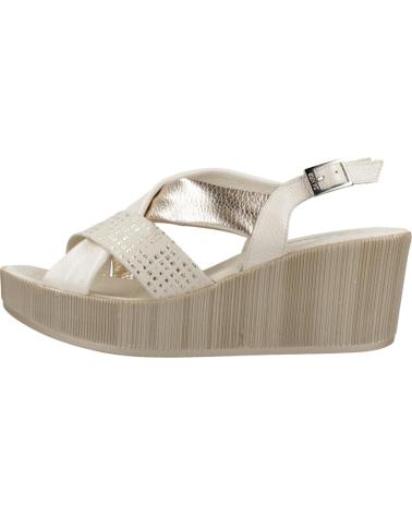 Sandalias de Mujer 24 HORAS SANDALIAS MUJER MODELO 26481 COLOR ORO LINO
