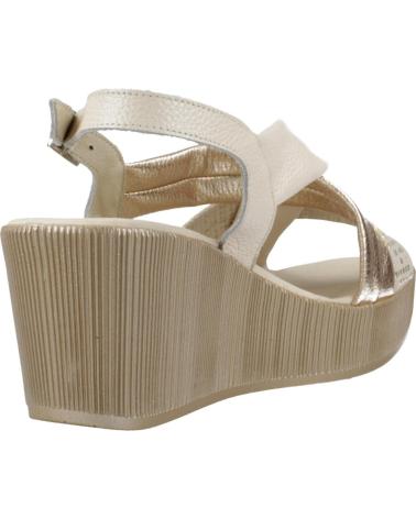 Sandalias de Mujer 24 HORAS SANDALIAS MUJER MODELO 26481 COLOR ORO LINO