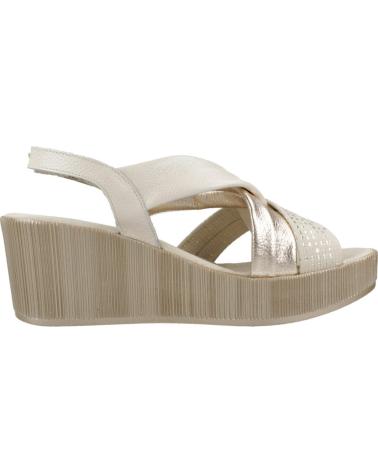 Sandalias de Mujer 24 HORAS SANDALIAS MUJER MODELO 26481 COLOR ORO LINO