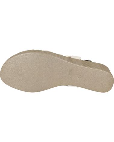 Sandalias de Mujer 24 HORAS SANDALIAS MUJER MODELO 26481 COLOR ORO LINO