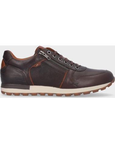 Man shoes KANGAROOS DEPORTIVAS DE HOMBRE 833-18 PIEL MARRONPIEL MARRON