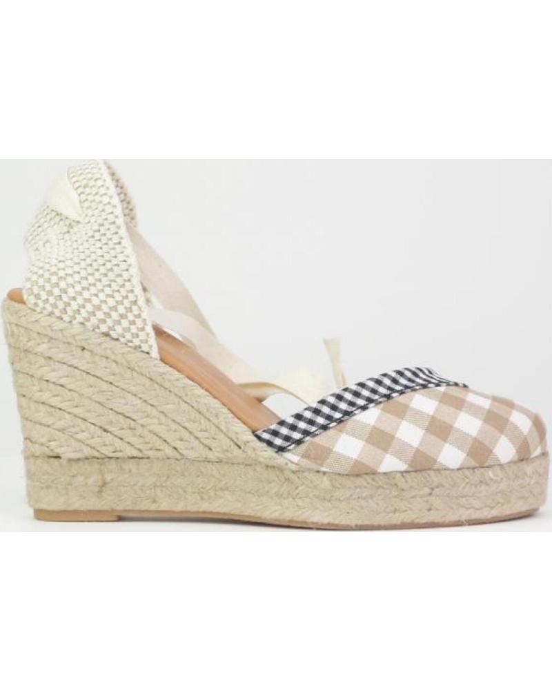 Sandalen für Damen EL CABALLO ALPARGATAS DE MUJER CB7012-7 BEIGEBEIGE