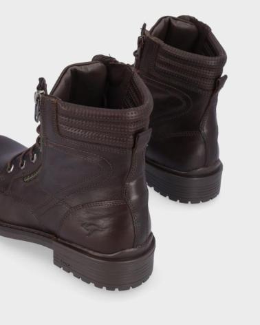 KANGAROOS BOTAS DE HOMBRE 678-18 PIEL MARRONPIEL MARRON
