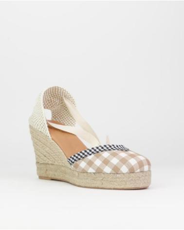 Sandalen für Damen EL CABALLO ALPARGATAS DE MUJER CB7012-7 BEIGEBEIGE