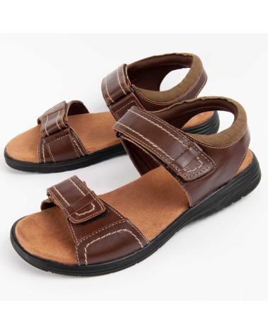 Sandálias-De-Hombre-PURAPIEL-BEIRA2-BROWN