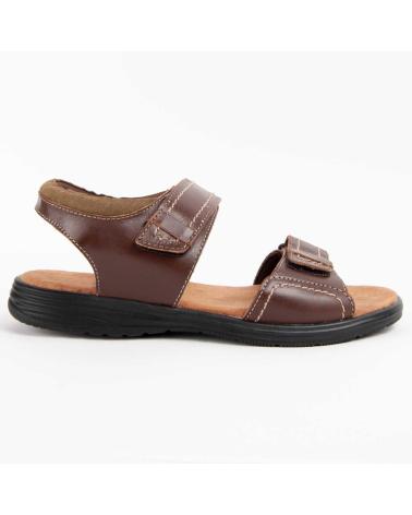 Sandálias-De-Hombre-PURAPIEL-BEIRA2-BROWN