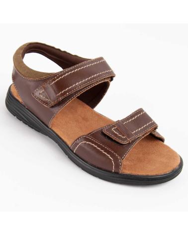 Sandálias-De-Hombre-PURAPIEL-BEIRA2-BROWN