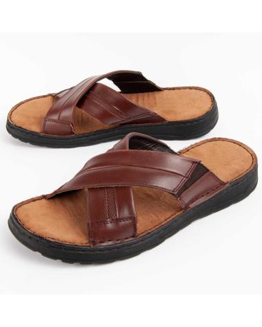 Sandálias-De-Hombre-PURAPIEL-BEIRA3-BROWN