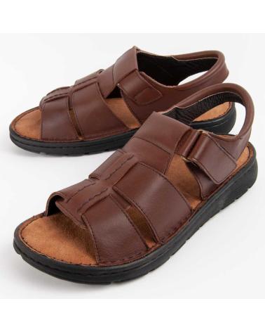 Sandálias-De-Hombre-PURAPIEL-BEIRA4-BROWN
