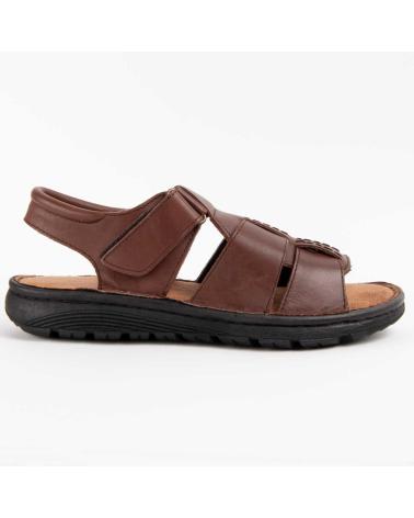 Sandálias-De-Hombre-PURAPIEL-BEIRA4-BROWN