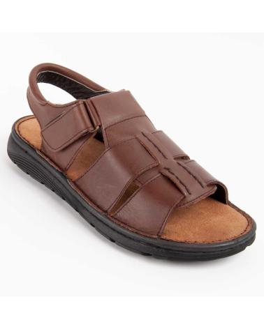 Sandálias-De-Hombre-PURAPIEL-BEIRA4-BROWN