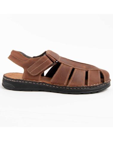 Sandálias-De-Hombre-PURAPIEL-BEIRA5-BROWN