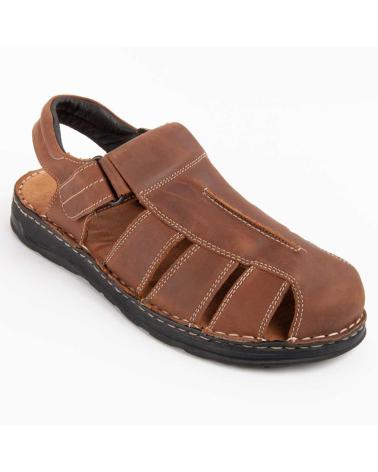 Sandálias-De-Hombre-PURAPIEL-BEIRA5-BROWN