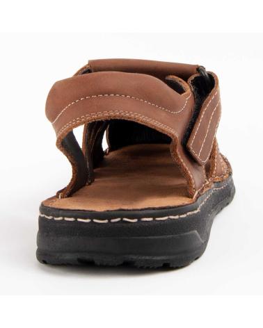 Sandálias-De-Hombre-PURAPIEL-BEIRA5-BROWN
