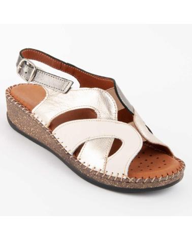 Sandalias-De-Mujer-PURAPIEL-LEIDA-BEIGE