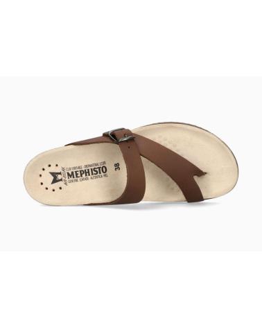MEPHISTO SANDALIA HELEN MARRON MUJER MARRóN