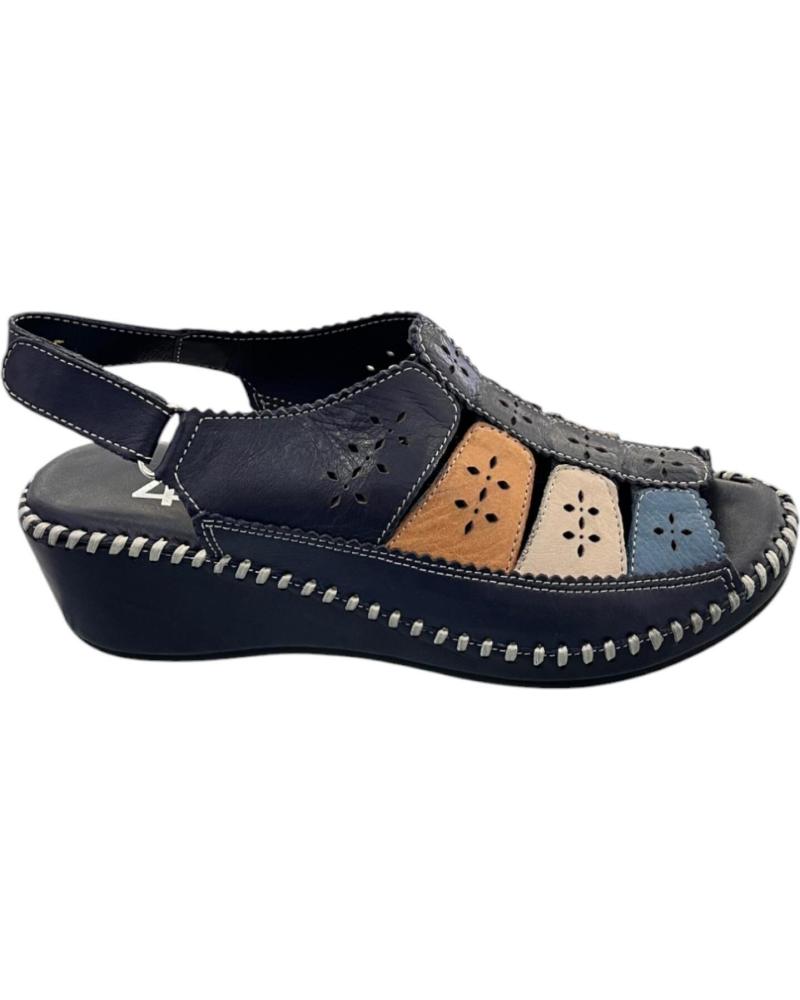 Sandalias de Mujer 48 HORAS SANDALIAS 514004-29 PIEL MARINO COMB VARIOS COLORES