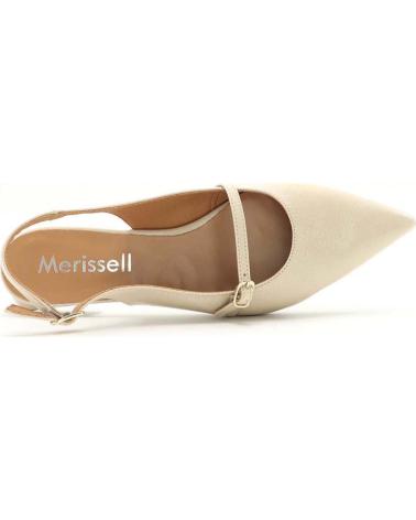 Bailarinas de Mujer MERISSELL ZAPATO SALON DESTALONADO 2452 SAHARA
