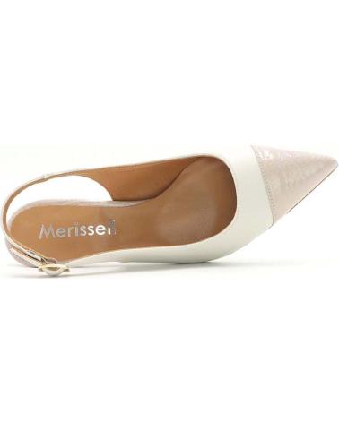 Bailarinas de Mujer MERISSELL ZAPATO SALON DESTALONADO 2381 PIEDRA - ICEBERG