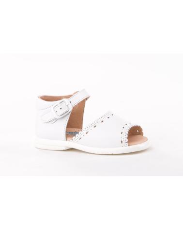 ANGELITOS SANDALIA PIEL 928 BLANCO