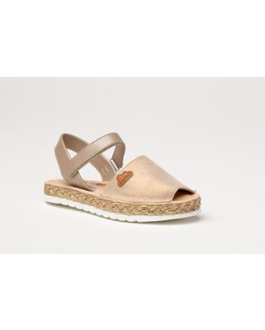 Sandales pour Fille et Garçon ANGELITOS ABARCA PIEL 222 TAUPE