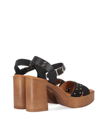 Sandalias de Mujer CHIKA10 GOTICA UP 07 NEGRO-BLACK