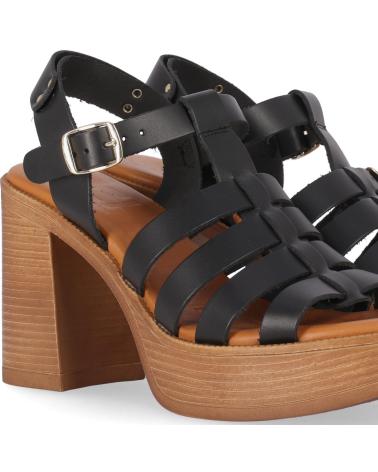 Sandalias de Mujer CHIKA10 GOTICA UP 08 NEGRO-BLACK