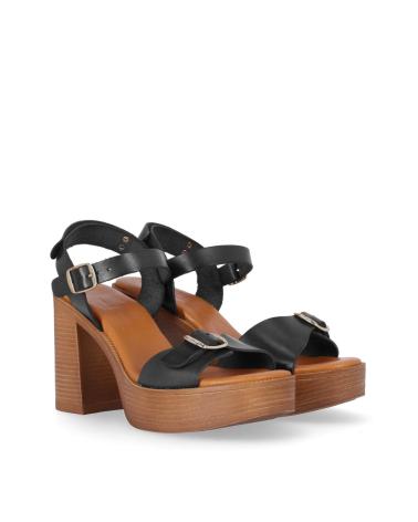 Sandálias de Mulher CHIKA10 GOTICA UP 09 NEGRO-BLACK