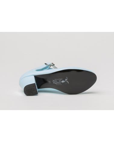 ANGELITOS ZAPATO FLAMENCA 302 CELESTE