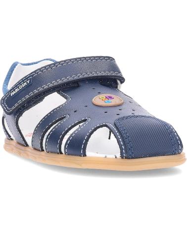 Sandalias de Niño PABLOSKY SANDALIA DE PIEL RESPETUOSA PARA NINO 051822 COLOR MEDITERRANEO