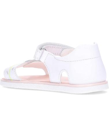 Sandalias de Niña PABLOSKY SANDALIA RESPETUOSA CON TALON CERRADO PARA NINA 05 BLANCO