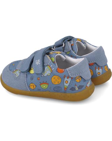 Sneaker für Junge GARVALIN DEPORTIVA RESPETUOSA PARA CHICO 252341 LONA ESTAMPADO INDIGOA631