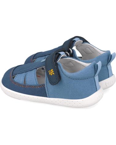 Sandali per Bambino GARVALIN SANDALIA RESPETUOSA PARA CHICO 252344 LONA URBAN PETROLA556