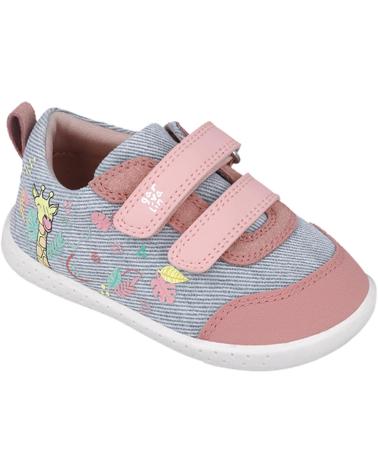 Sneaker für Mädchen GARVALIN DEPORTIVA RESPETUOSA PARA CHICA 252345 LONA ESTAMPADO VAQUEROA224