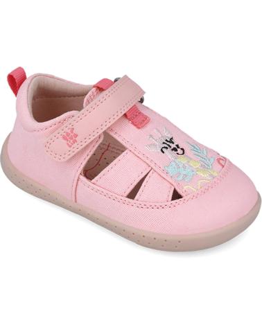Sandali per Bambina GARVALIN SANDALIAS RESPETUOSAS PARA CHICA 252346 LONA JIRAFA ROSAB032