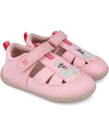 Sandali per Bambina GARVALIN SANDALIAS RESPETUOSAS PARA CHICA 252346 LONA JIRAFA ROSAB032
