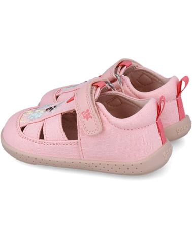 Sandali per Bambina GARVALIN SANDALIAS RESPETUOSAS PARA CHICA 252346 LONA JIRAFA ROSAB032