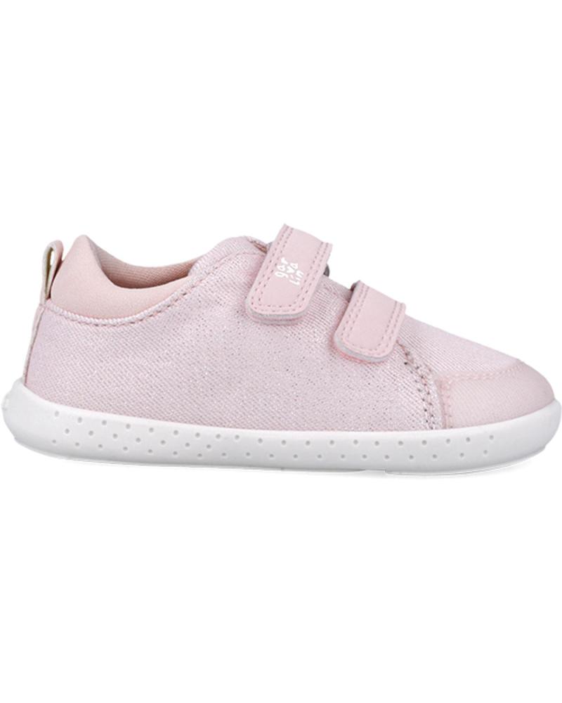 Sneaker für Mädchen GARVALIN DEPORTIVA RESPETUOSA PARA CHICA 252347 LONA METALIZADA ROSAA032