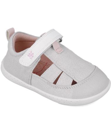 Sandalen für Mädchen GARVALIN SANDALIA RESPETUOSA PARA CHICA 252348 SOFT CANVAS BLANCOB050