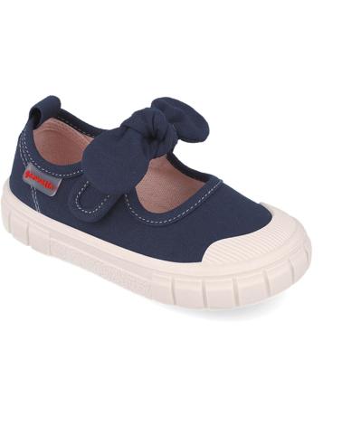 Ballerines pour Fille GARVALIN BAILARINAS RESPETUOSAS DE NINA LONA LAZO 252380 AZULMARINOA089
