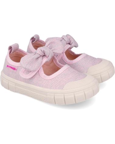 Ballerines pour Fille GARVALIN BAILARINAS RESPETUOSAS DE NINA LONA LAZO 252380 ROSAC032